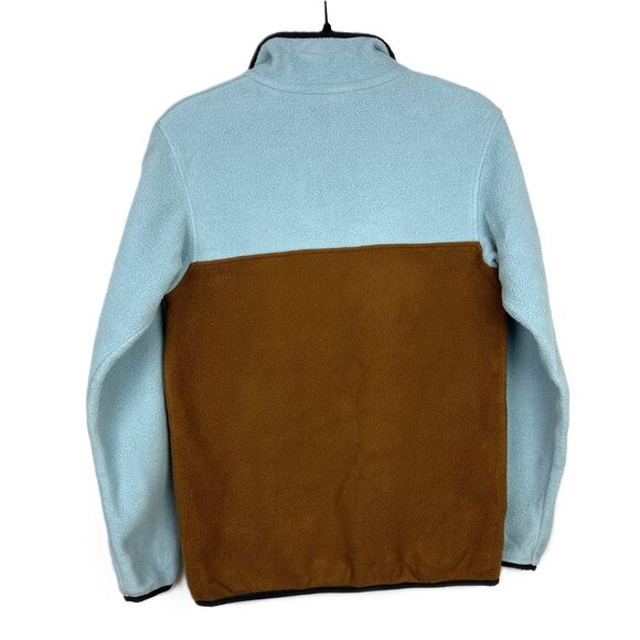Patagonia Women's Lightweight Synchilla Fleece Snap-T Pullover XS Blue Brown - Picture 4 of 8
